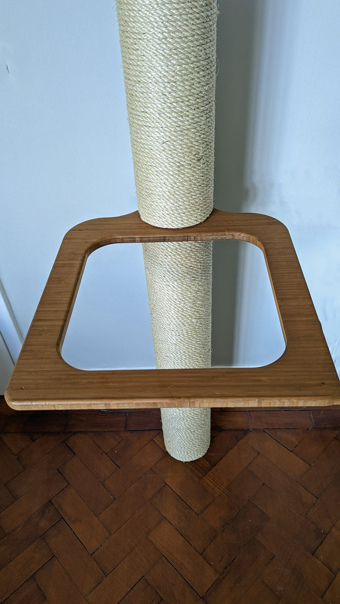 Bamboo Padded Platform TT Luxury Cat Towers
